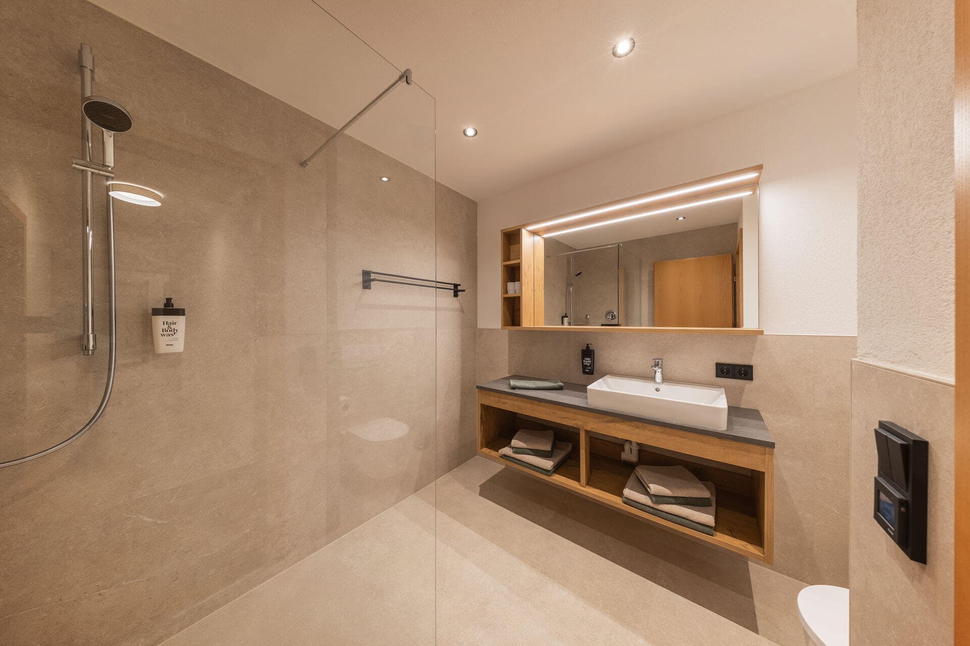 Badezimmer in Apartment Leopold