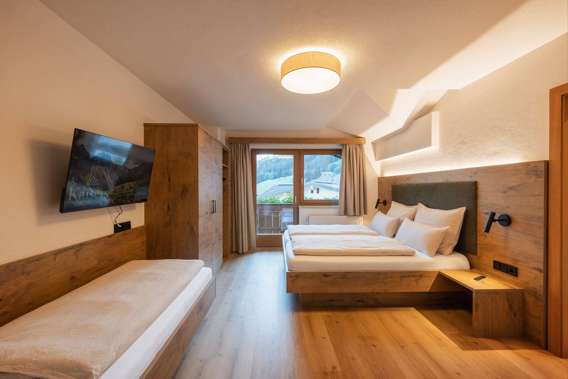 Innenansicht eines Apartments von Kaisers Apartments